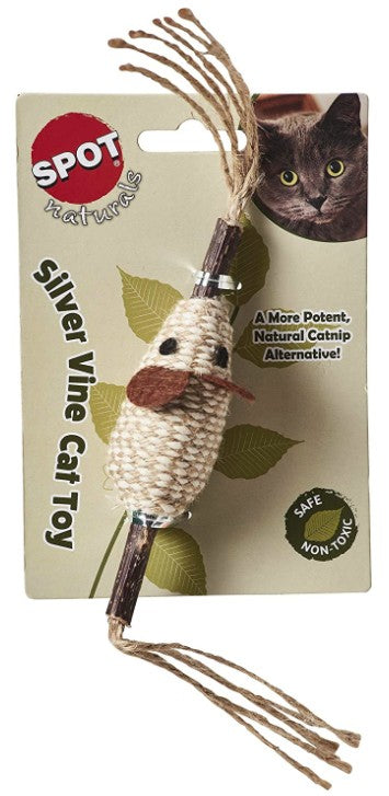 1 count Spot Silver Vine Cord and Stick Cat Toy Assorted Styles