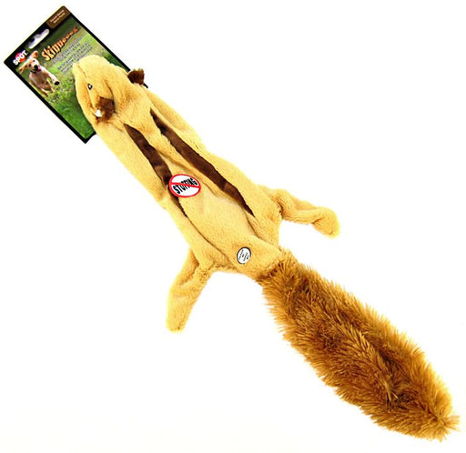 Large - 1 count Skinneeez Plush Flying Squirrel Dog Toy