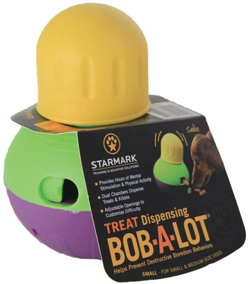 1 count Starmark Bob-A-Lot Treat Dispensing Toy Small