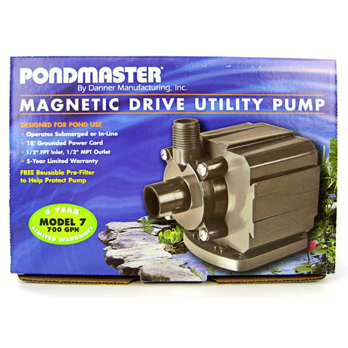700 GPH Pondmaster Pond Mag Magnetic Drive Water Pump