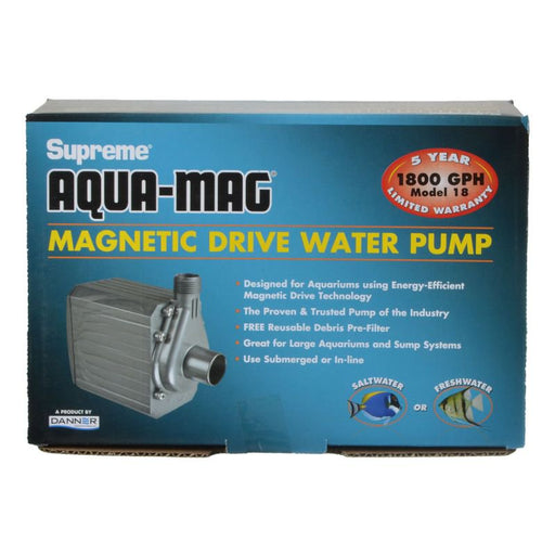 1800 GPH Supreme Aqua-Mag Magnetic Drive Water Pump