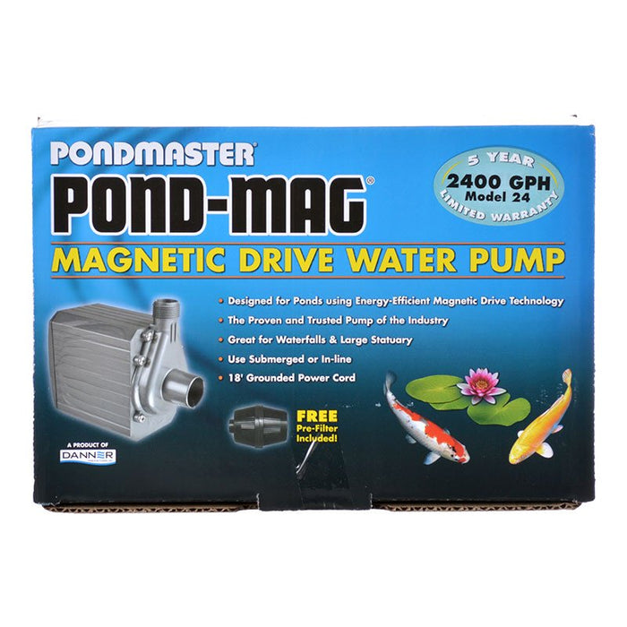 2400 GPH Pondmaster Pond Mag Magnetic Drive Water Pump