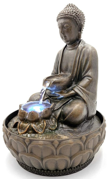 1 count Danner Mantra Meditation Tabletop Fountain