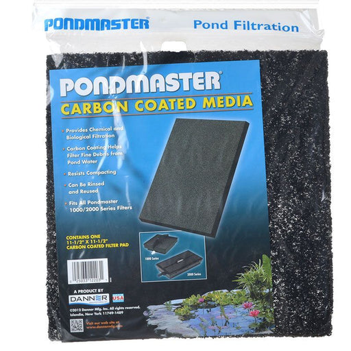 1 count Pondmaster Carbon Coated Media for 1000 / 2000 Series Filters