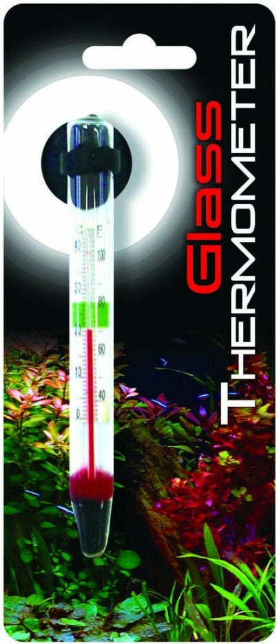 1 count Rio Glass Floating Thermometer for Aquariums