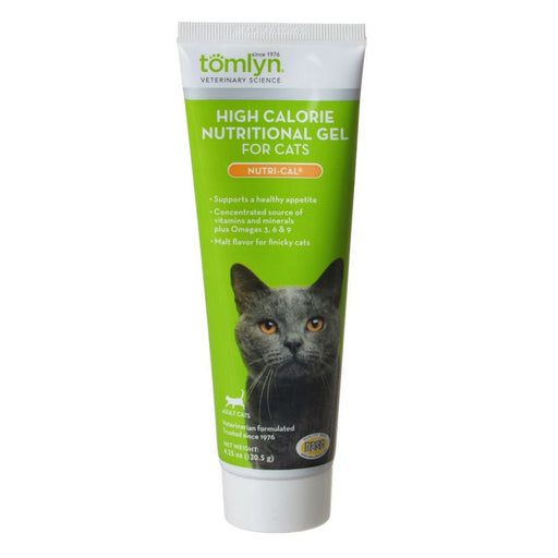 4.25 oz Tomlyn High Calorie Nutritional Gel for Cats Nutri-Cal Supports a Healthy Appitite