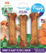45 count (15 x 3 ct) Nylabone Natural Healthy Edibles Puppy Turkey and Sweet Potato Puppy Chew Treats Regular