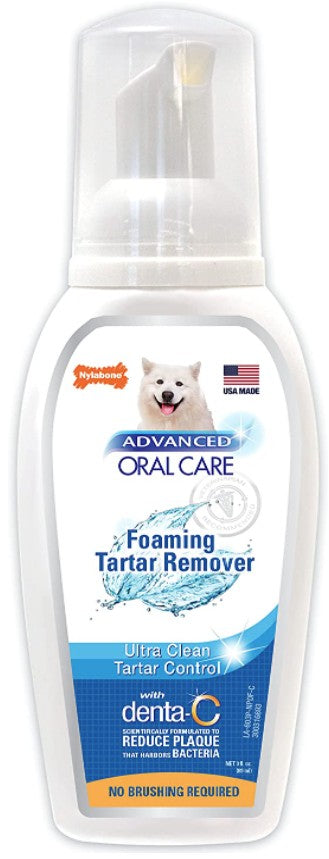 4 oz Nylabone Advanced Oral Care Foaming Tartar Remover