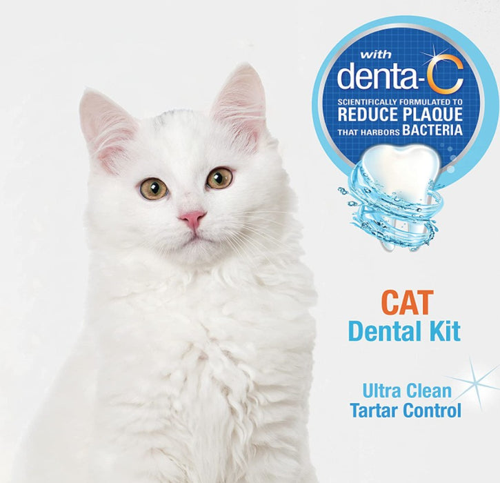 1 count Nylabone Advanced Oral Care Cat Dental Kit