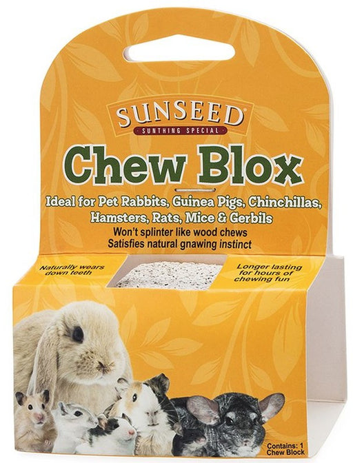 1 count Sunseed Chew Blox for Small Animals