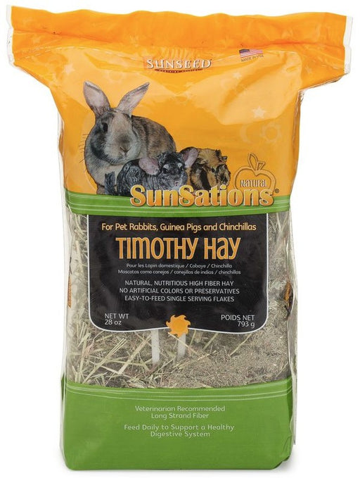 28 oz Sunseed SunSations Natural Timothy Hay