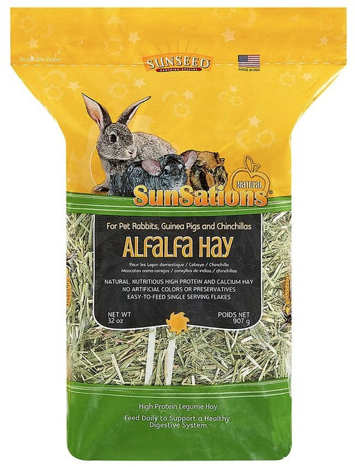 32 oz Sunseed SunSations Natural Alfalfa Hay
