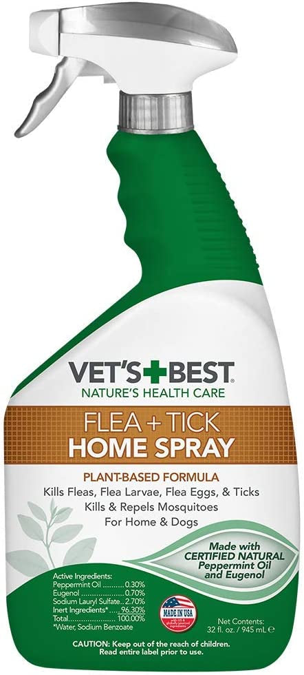 32 oz Vets Best Flea and Tick Home Spray