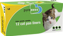 Large - 144 count Van Ness PureNess Cat Pan Liners