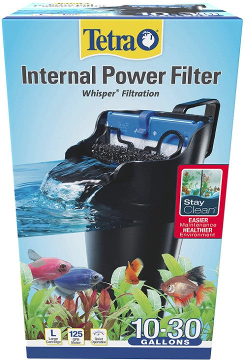 30 gallon Tetra Whisper Internal Power Filter