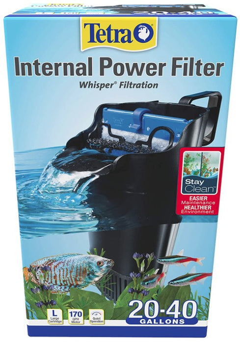 40 gallon Tetra Whisper Internal Power Filter