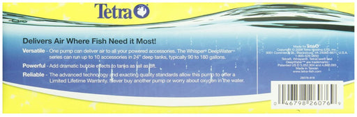 300 gallon Tetra Whisper AP Deep Water Aquarium Air Pump AP300