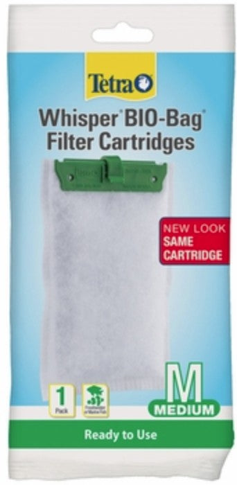 1 count Tetra Whisper Bio-Bag Filter Cartridges for Aquariums Medium