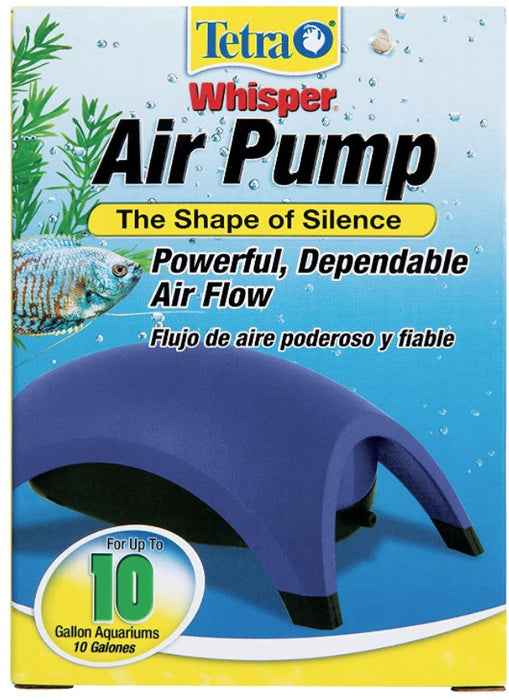 10 gallon Tetra Whisper Aquarium Air Pump (Non-UL)