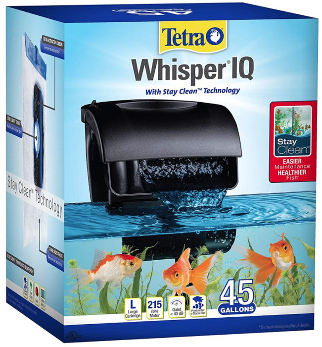 45 gallon Tetra Whisper IQ Power Filter