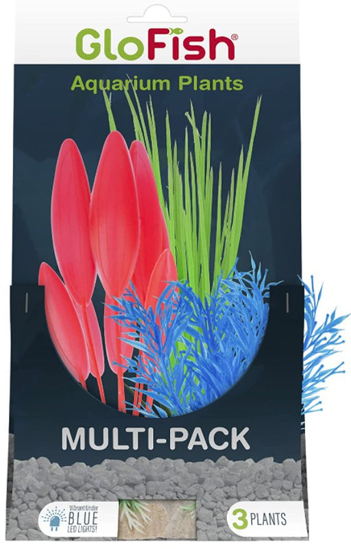 GloFish Anemone Aquarium Ornament Mini Multi-Pack