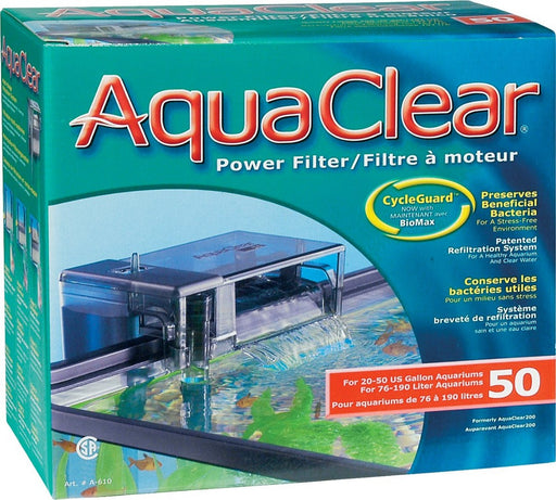 50 gallon AquaClear Power Filter for Aquariums
