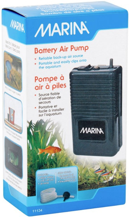 1 count Marina Battery Operated Air Pump for Aquarium or Terrariums