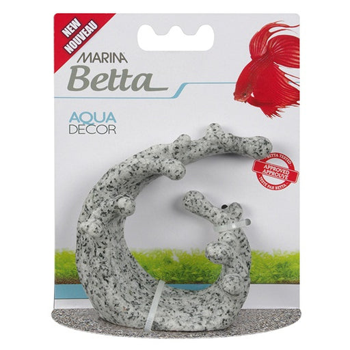 1 count Marina Betta Aqua Decor Granite Wave
