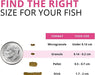 9.6 oz (6 x 1.6 oz) Fluval Bug Bites Color Enhancing Formula for Medium-Large Fish