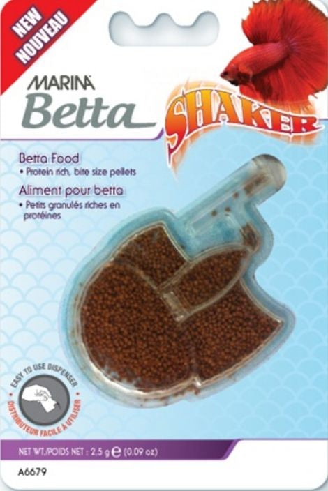 0.09 oz Marina Betta Pellet Food Shaker