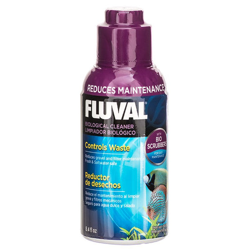 8.4 oz Fluval Biological Cleaner with Bio Scrubbers Controls Waste in Aquariums