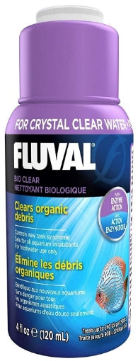 4 oz Fluval Bio Clear for Clearing Organic Debris in Aquariums