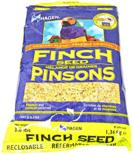 3 lb Hagen Finch Seed Vitamin and Mineral Enriched