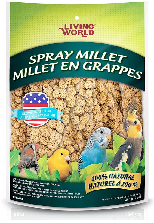 7 oz Living World Spray Millet for Birds