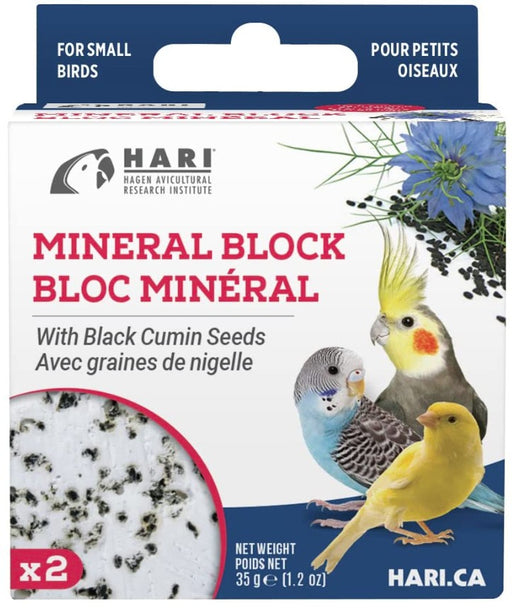 1.2 oz HARI Black Cumin Seed Mineral Block for Small Birds