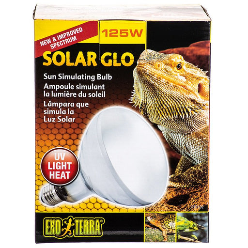 125 watt Exo Terra Solar Glo Mercury Vapor Lamp