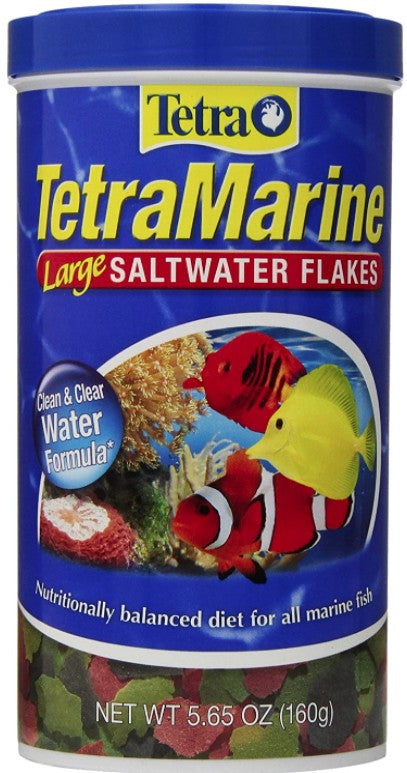 28.25 oz (5 x 5.65 oz) Tetra Marine Saltwater Flakes