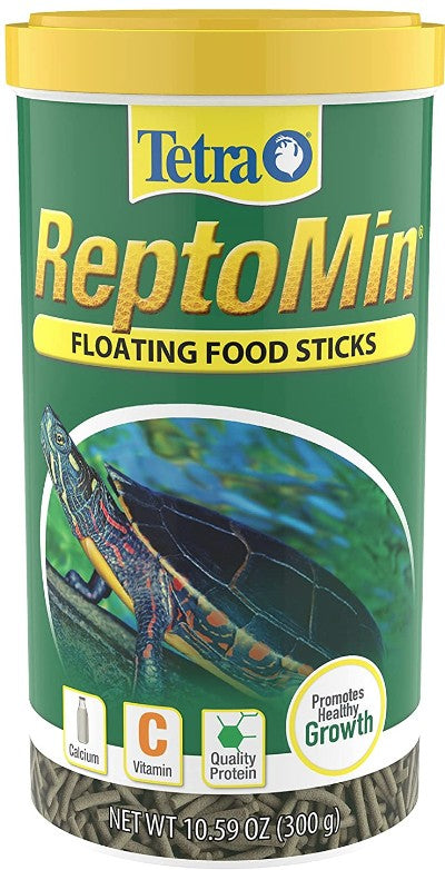 10.59 oz Tetrafauna ReptoMin Floating Food Sticks