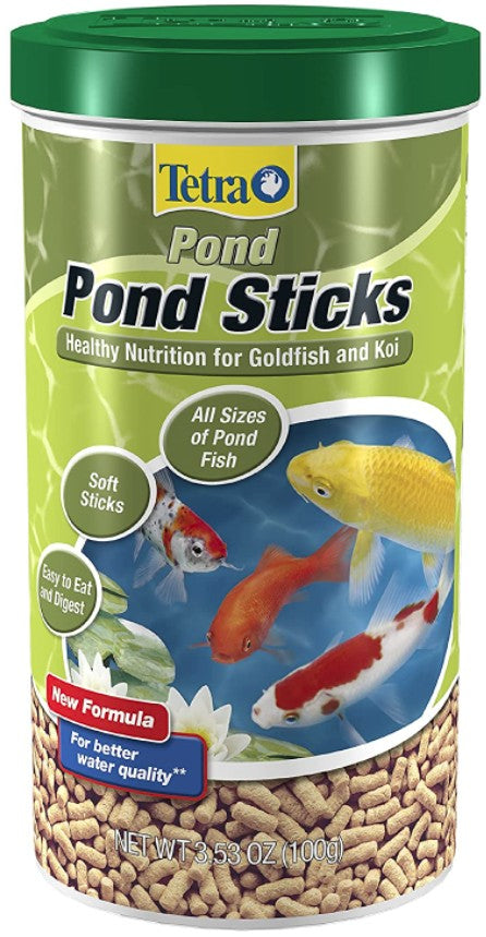 63.54 oz (18 x 3.53 oz) Tetra Pond Pond Sticks Goldfish and Koi Food