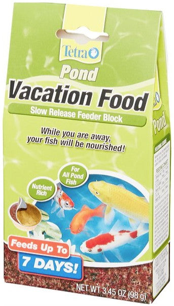 3.45 oz Tetra Pond Vacation Food Slow Release Feeder Block