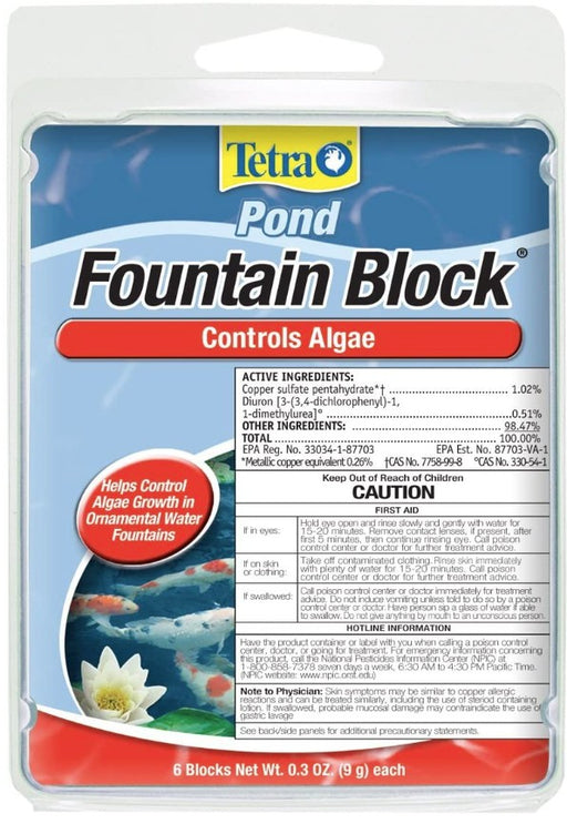 6 count Tetra Pond Fountain Block Algae Controller