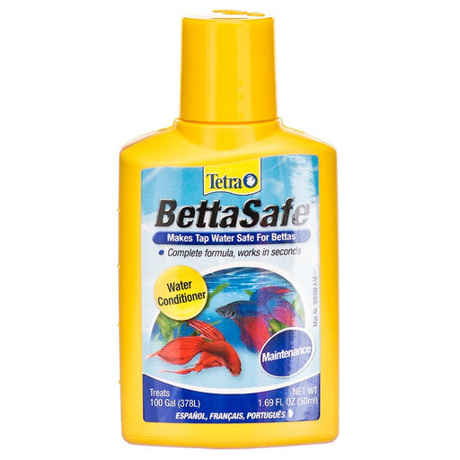 1.69 oz Tetra BettaSafe Water Conditioner Makes Tap Water Safe for Bettas