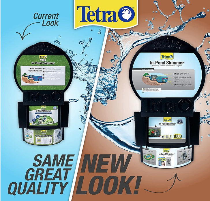 1000 gallon Tetra Pond In-Pond Skimmer Removes Debris from Water Surface