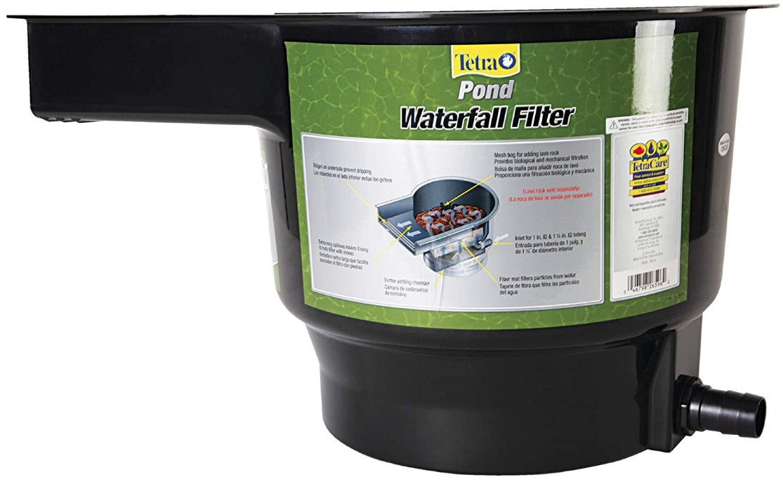 1000 gallon Tetra Pond Waterfall Filter for Ponds and Water Gardens