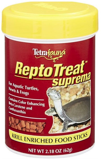 26.4 oz (12 x 2.18 oz) Tetrafauna ReptoTreat Suprema Reptile Food