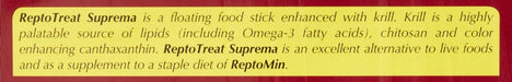2.18 oz Tetrafauna ReptoTreat Suprema Reptile Food