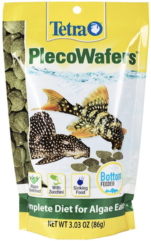 9.09 oz (3 x 3.03 oz) Tetra Pleco Wafers Complete Algae Eater Diet
