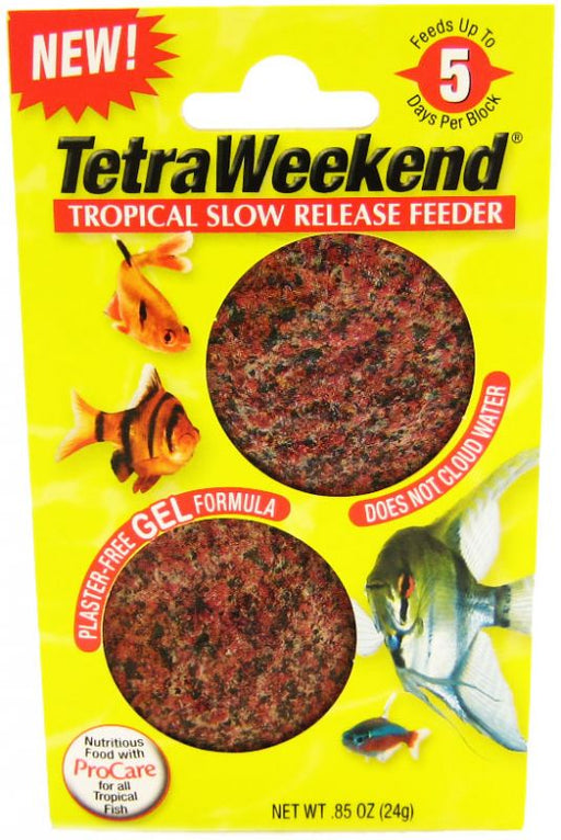 2 count Tetra Weekend Tropical Slow Release Feeder 5 Days