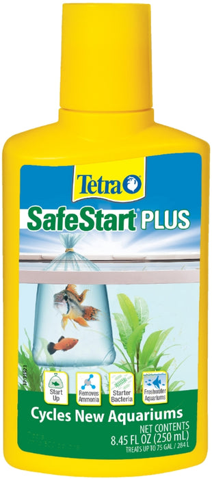 8.45 oz Tetra SafeStart Plus Cycles New Aquariums for Freshwater Aquariums