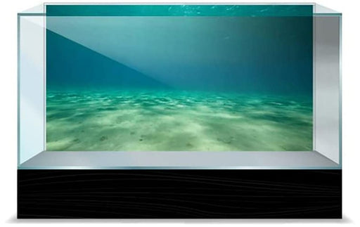 1 count Aquatic Creations Ocean Floor Static Cling Background for Aquariums